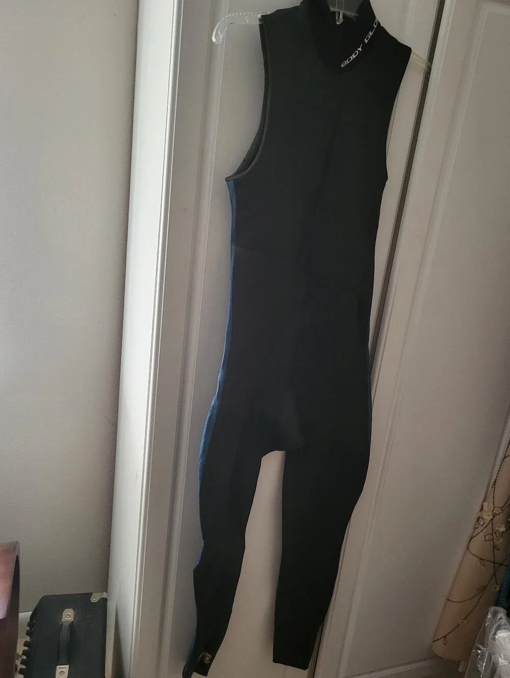 Neoprene Full Body Wetsuit Sleeveless Front Zip Men's Size XS